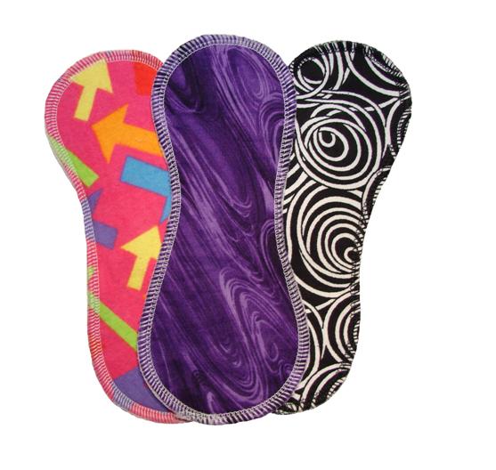 3 cloth pads 1