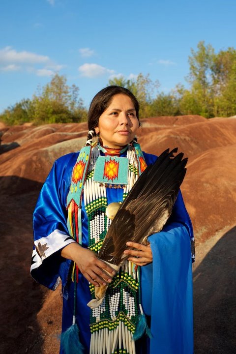Luanna Harper, Plains Cree. (Photo: Ingrid Foster)