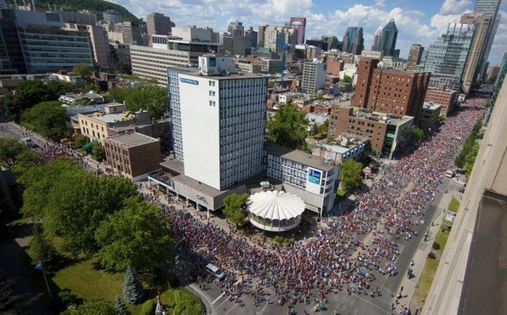 Montreal, June 22. (Photo: André Pichette)