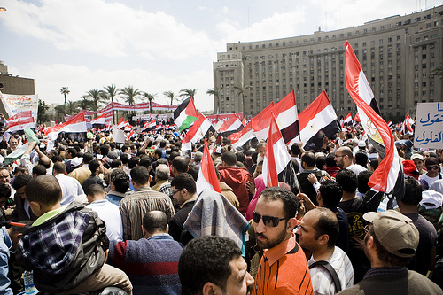 Tahrir Square. (Photo: Hossam el-Hamalawy / flickr)