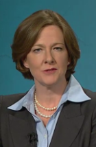 Alison Redford in April 12 TV leaders debate (screen shot)