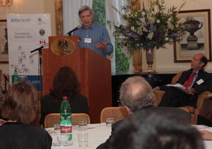 Richard Wilkinson speaking at The Pursuit of Happiness gathering in Rome to discuss the theories behind his book The Spirit Level, May 2010.