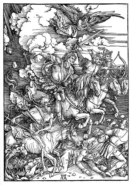 Horsemen of the Apocalypse by Albrecht Dürer