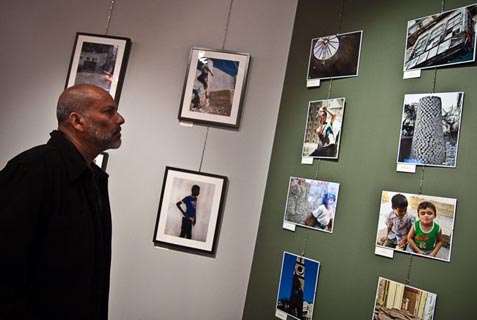 Opening night at Beit Zatoun in Toronto on Jan. 2010.