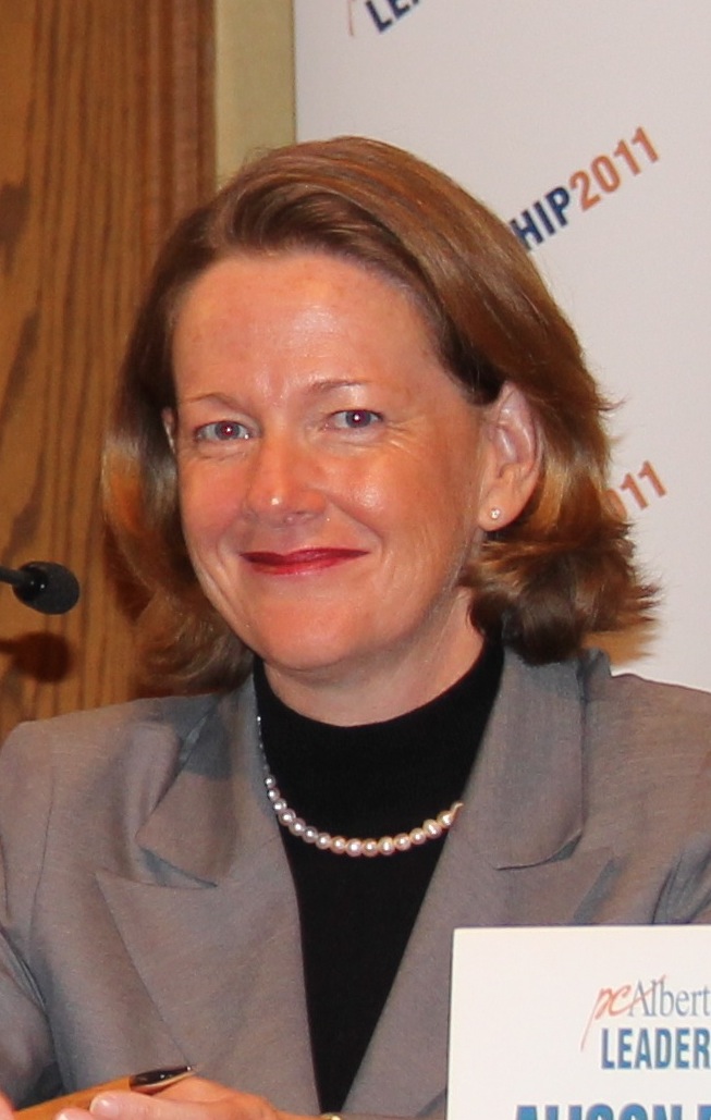 Alberta Premier Alison Redford