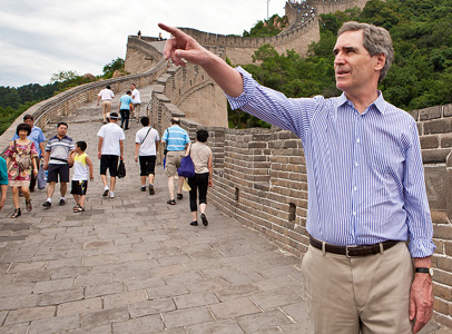 Ignatieff Great Wall July 2010