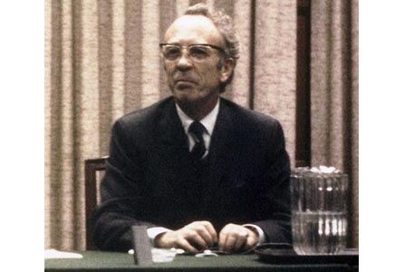 Your father's socialism?: Tommy Douglas, leader of the NDP in 1971.