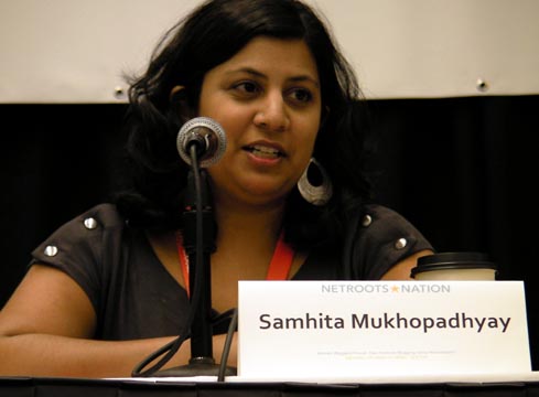 Samhita Mukhopadhyay, editor of Feministing. Photo: jmiles/flickr