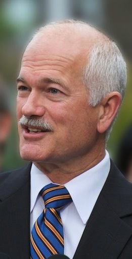 NDP leader Jack Layton