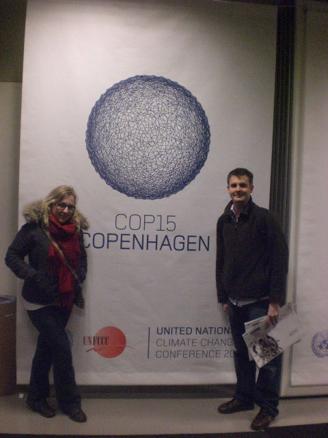 Matt and Ashley at Cop 15