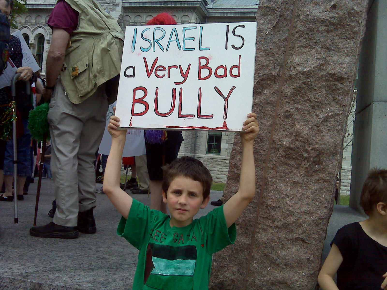 The Ottawa protest. Photo: Kim Elliott.