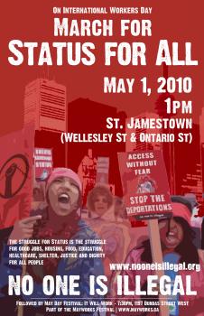 March for Status for All -- No One is Illegal