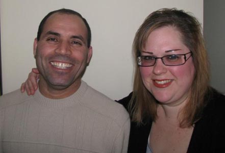 Mohamed and Sophie Harkat.