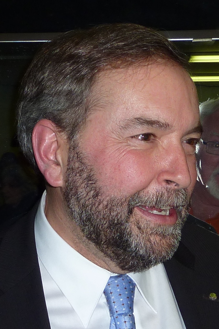 NDP leadership candidate Thomas Mulcair