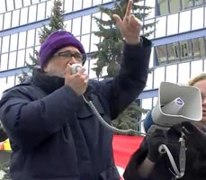 Occupy Calgary: Prof. Tony Hall Speaks at Calgary City Hall.