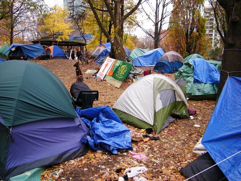 Occupy Toronto, day 31. Photo: John Bonnar