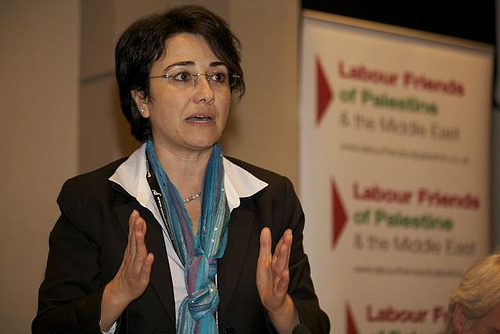 Haneen Zoabi MK. Photo: Palestine Solidarity Campaign