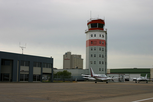 Edmonton City Centre Airport: its future is a subject for debate during the 2010 municipal election. Photo: mastermaq/Flickr