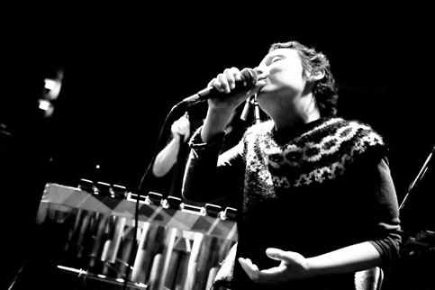 Montreal's late Lhasa de Sela performed at an Artists Against Apartheid concert last year. Photo: Valerian Mazataud/www.focuszero.com