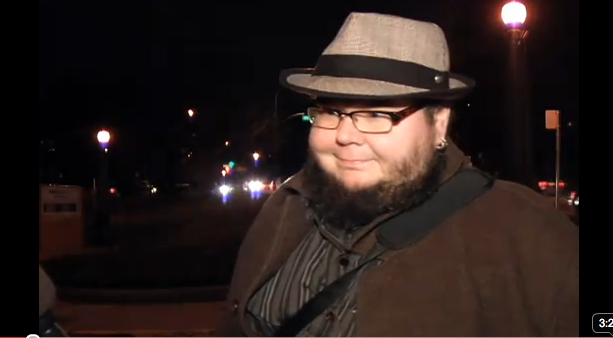 Shane Koyczan joins protests outside Vancouver City Hall against casino expansion