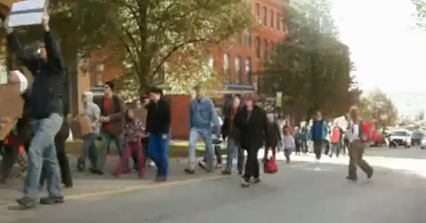 Occupy Saint John protest