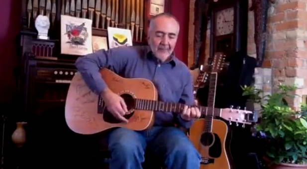 Raffi singing Letter to a Nation