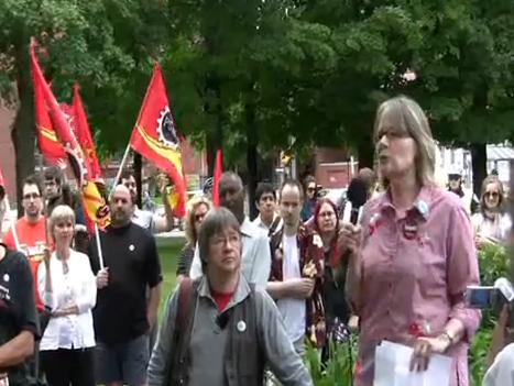 Beat back the Tory attack! Anti-Harper anti-Conservative June 10 rally