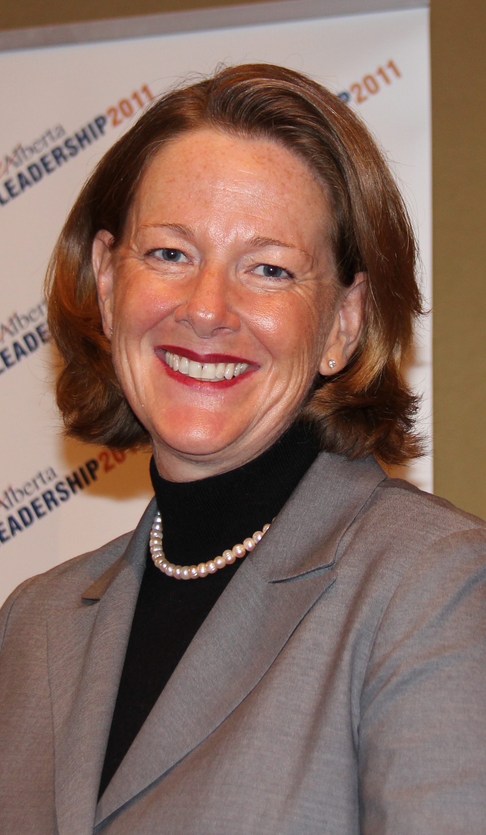 Alberta Tory leadership candidate Alison Redford