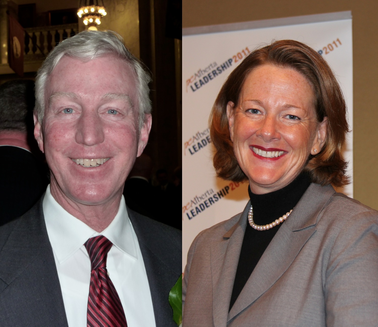 Alberta Tory candidates Ted Morton & Alison Redford