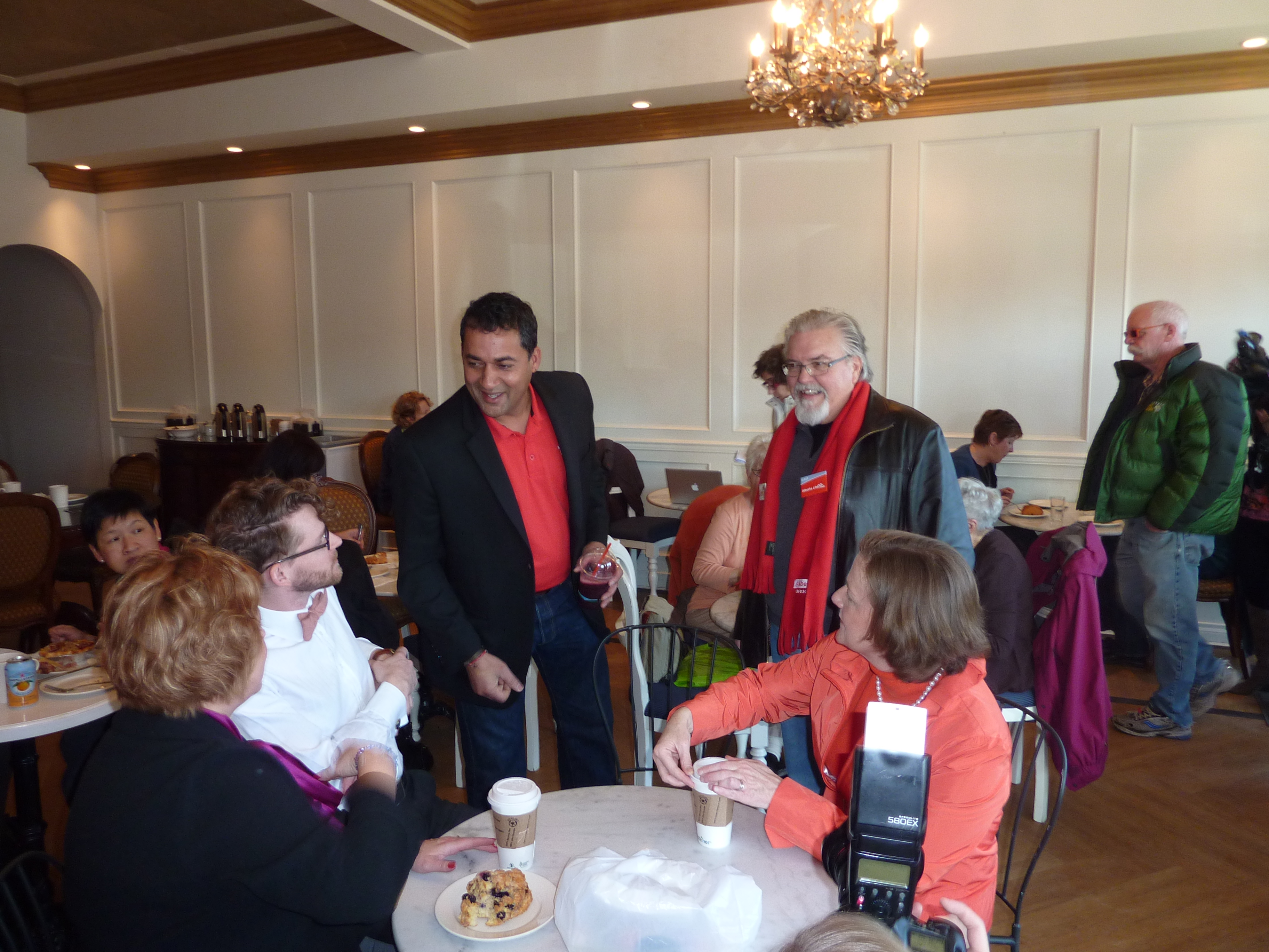 Raj Sherman "meets" Alison Redford