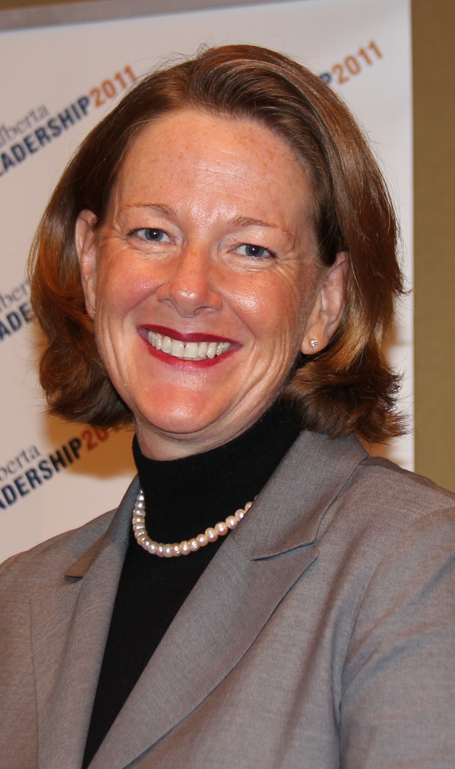 Alberta Premier Alison Redford