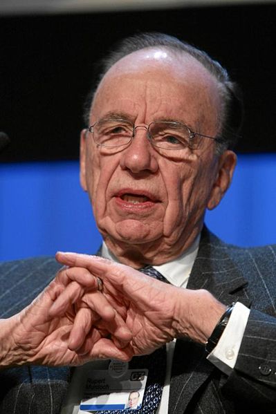 Rupert Murdoch, the PM's lunch mate