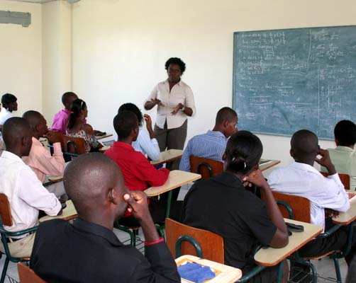 Classroom at Medical School of UNIFA, 2012