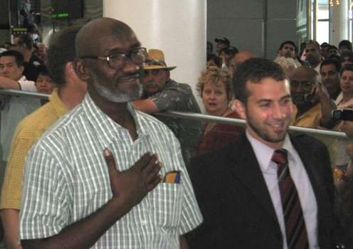 Abousfian  Abdelrazik returned home to Canada from Sudan on June 27, 2009.