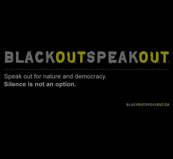 BlackOutSpeakOut