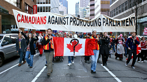 canadians against prorogue