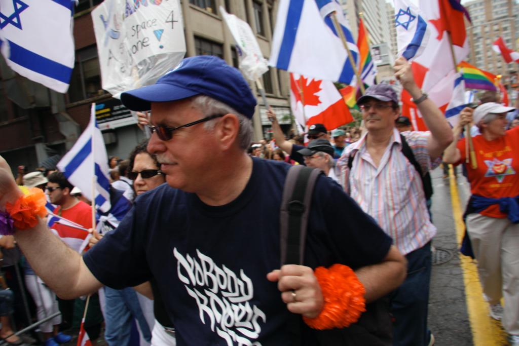 Bernie Farber at Toronto Pride