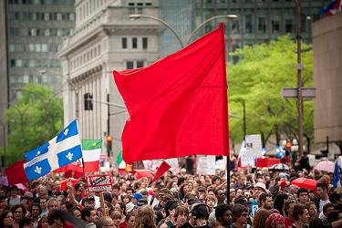 Manifestation du 22 mai, Montréal. Photo: Luc Lavigne/Flickr