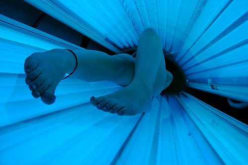 tanning bed