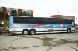 Acadian Lines bus in Antigonish