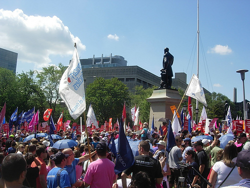 Thousands rallied earlier this week at Queen's Park.