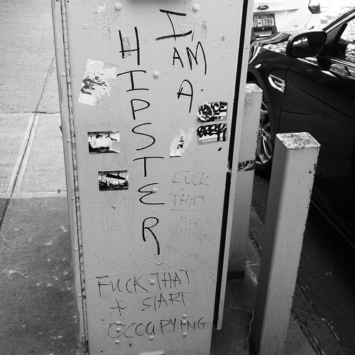 Spotted near Occupy Wall Street in New York. (Photo: Steve Rhodes / flickr)