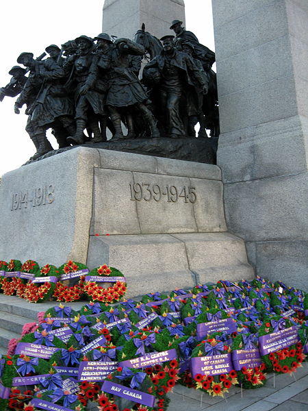 The National War Memorial in Ottawa. (Photo: Wikimedia Commons)