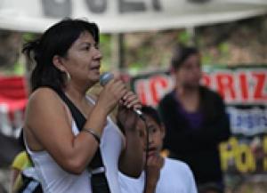 Yolanda Oqueli (Photo: http://www.frontlinedefenders.org/)