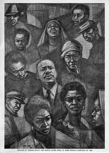 MLK Poor People's Campaign of 1968 by Kofi Bailey.