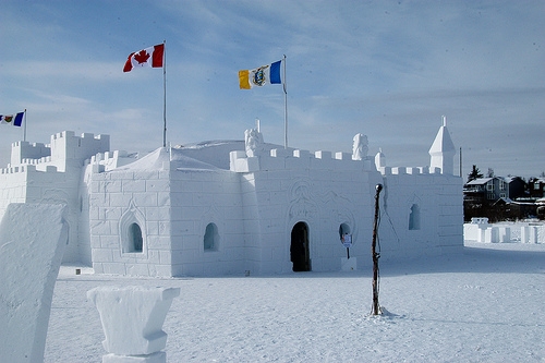 Snowking's Snowcastle of 2012