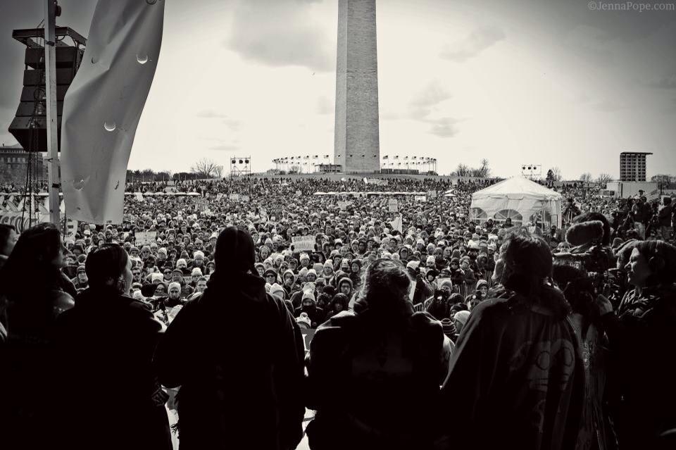 The view from the stage, Sunday, February 17. (Photo: JennaPope.com)