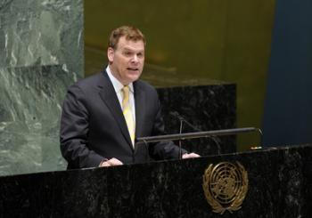 John Baird at the UN last year.