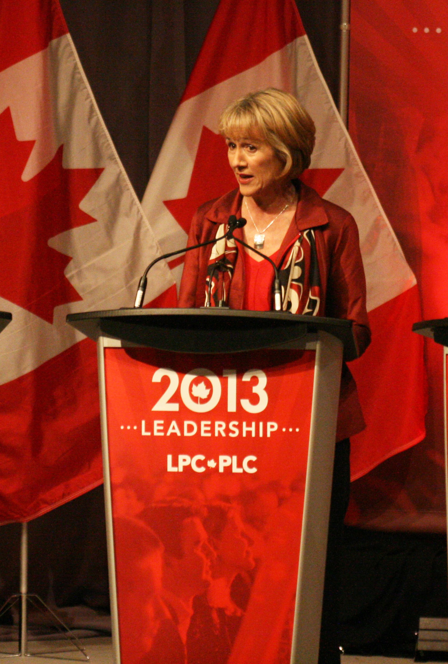 Joyce Murray at the 4th Liberal leadership debate