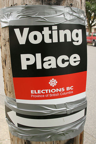 Voting day in B.C. is May 14. (Photo: roland / flickr)